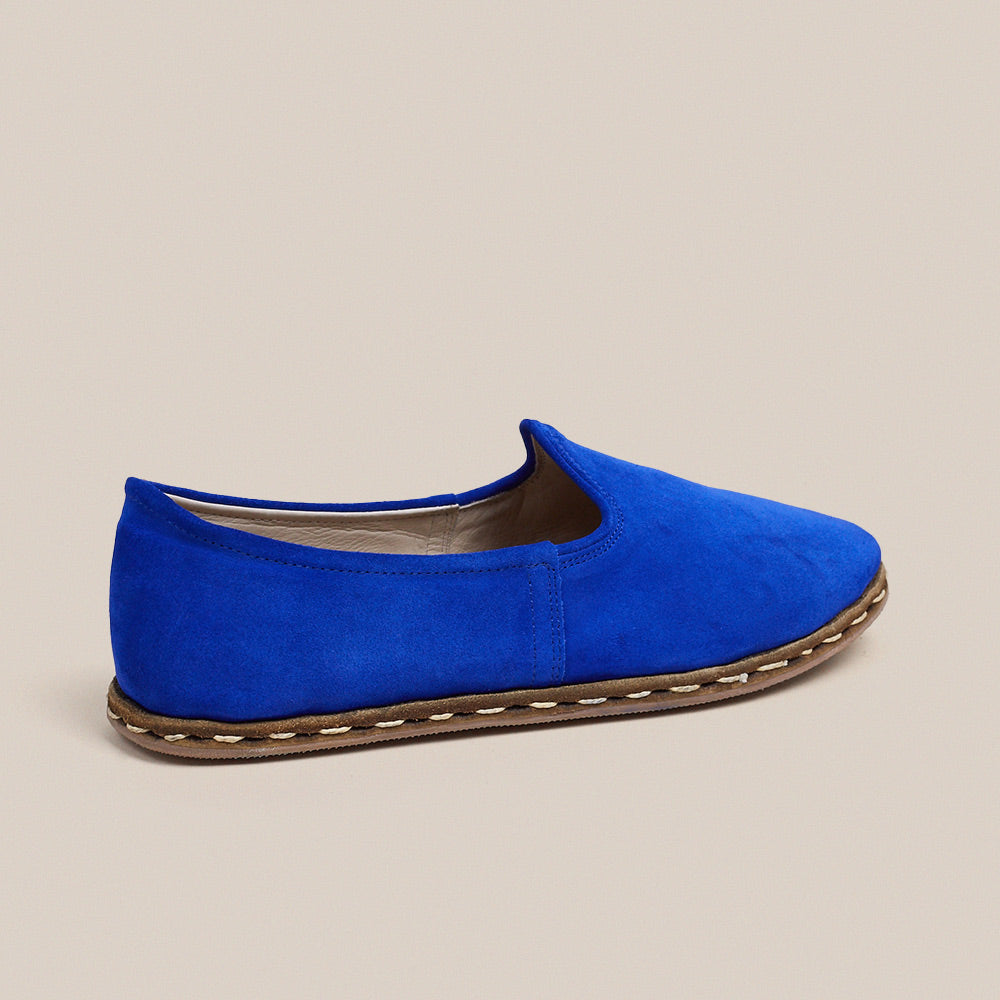 Electric blue cheap suede shoes