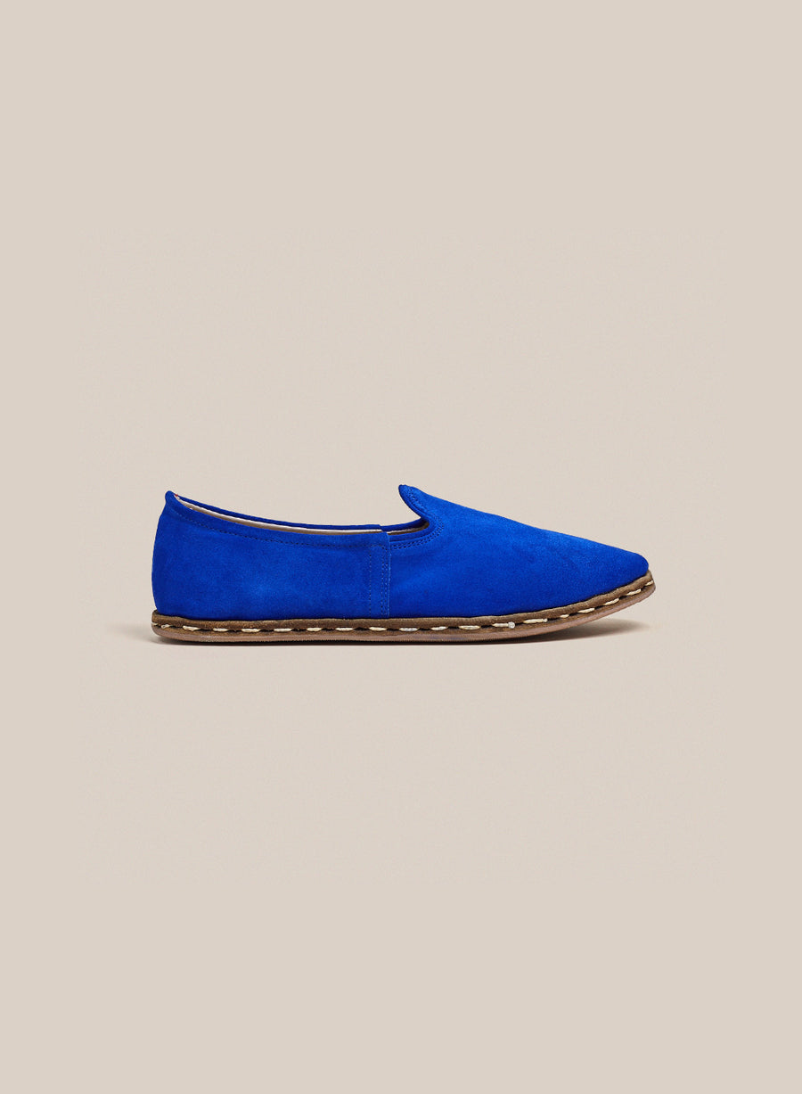 Electric Blue Suede Sabah (Mens)