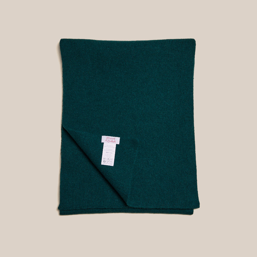 Tricot x Sabah Cashmere Scarf - Vert