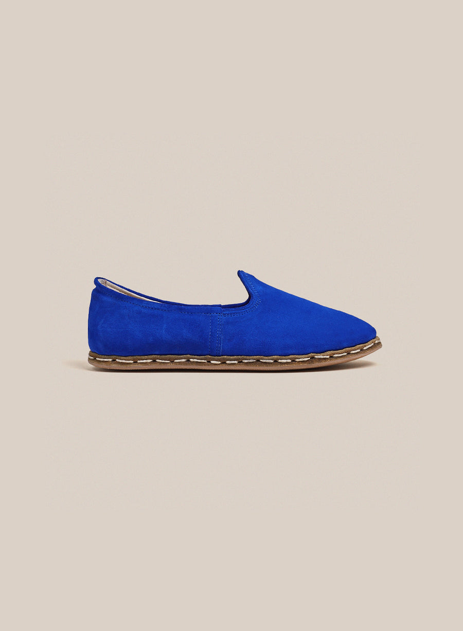 Electric Blue Suede Sabah (Womens)