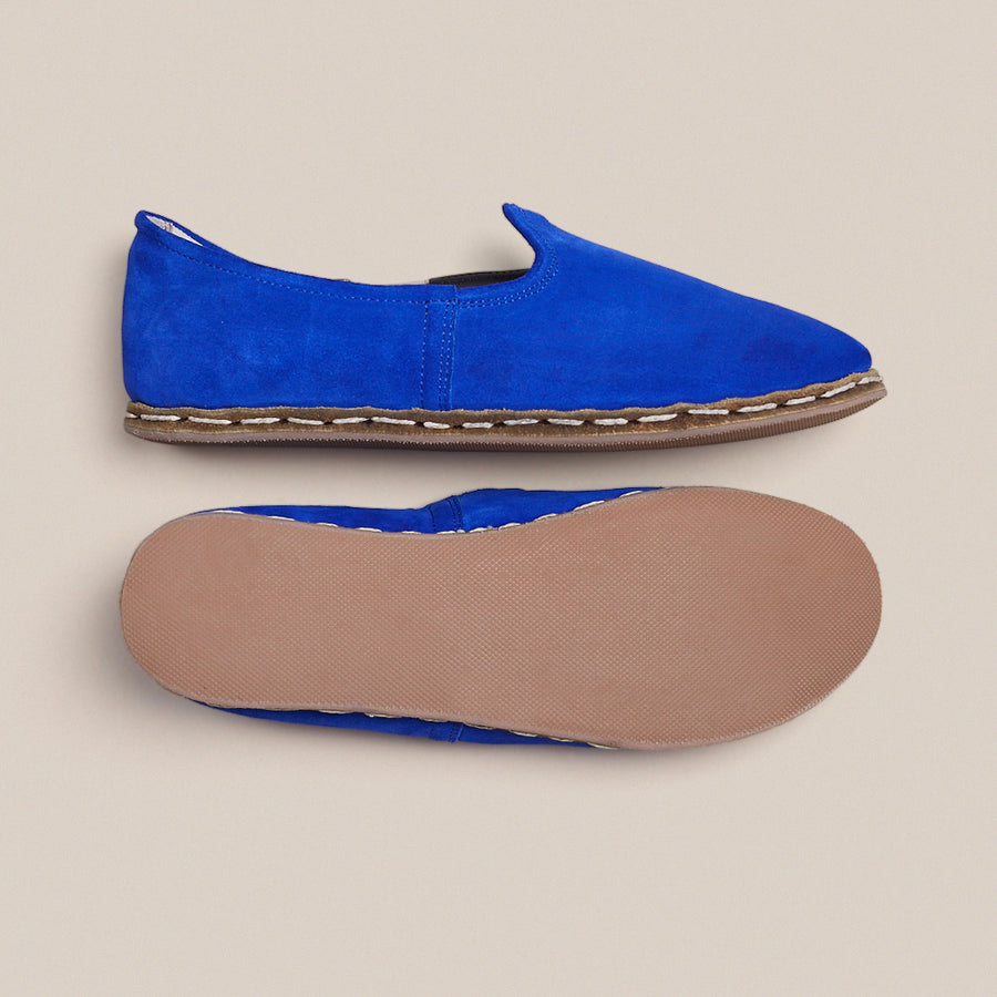 Electric Blue Suede Sabah (Womens)